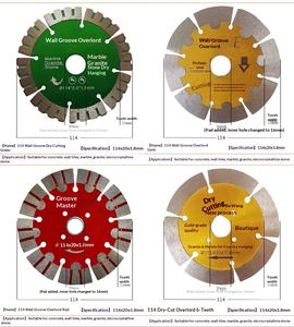 Smerigliatrice ad angolo da 125mm/115mm industriale con Laser in marmo saldato a diamante sinterizzato a secco per taglio a lama - Product Image 4