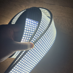 Bandes lumineuses <span class=keywords><strong>LED</strong></span> flexibles pour roues de <span class=keywords><strong>voiture</strong></span>, 5 rangées, blanc pur, 12V, fonction de respiration, accessoires automobiles - Product Image 6