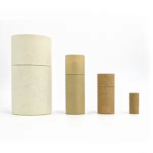 Biodegradabile riciclato inchiostro di soia carta imballaggio tubo cartone imballaggio tubo di cartone per uso alimentare