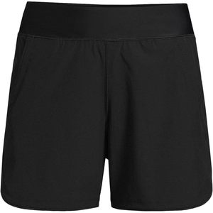 FOXA Short de bain pour femme, 5 pouces, séchage rapide, taille élastique, coupe droite, longueur mini, en tissu tissé - Product Image 4