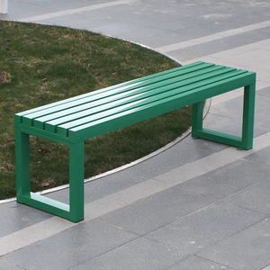 Banco de <span class=keywords><strong>metal</strong></span>, muebles de exterior, salón de lujo, jardín, banco de parque, sillas - Product Image 3