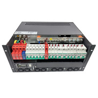 Système d'alimentation redresseur triphasé AC/DC 48V 50A 19 pouces, entrée 380V/220V, sortie 24V/48VDC 60Hz, pour l'industrie des télécommunications, efficacité 95%