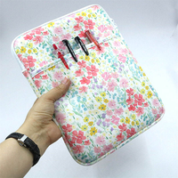 Sarung Buku Neoprene dengan Ritsleting dan Kantong Depan, Penutup Buku E-reader Neoprene, Aksesoris Kindle, Casing Kindle