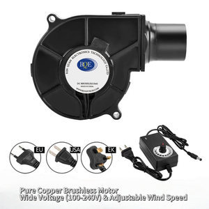Souffleur Turbo DC 9733 avec Sortie - Ventilateur Réglable pour Barbecue, Poê<span class=keywords><strong>le</strong></span> et Chauffage <span class=keywords><strong>à</strong></span> Huile Usagée - Product Image 3