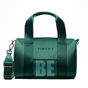 새로운 패션 니트 나일론 배럴 수하물 가방 크로스 바디 가방 맞춤형 로고 - Product Image 1