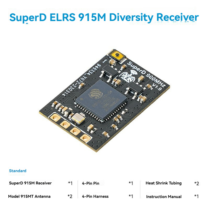 BetaFPV SuperD รับสัญญาณคู่ 915MHZ