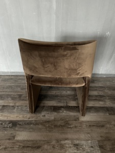 Sillón de Comedor Moderno de Estilo Italiano, Madera Sólida, Tapicería de Tela, Contrachapado, para Hogar, Oficina, Hotel, Sillón Artiss - Product Image 5