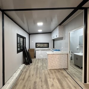 Remote Moderne 40ft Prefab Beweegbare Kant-En-Klare Mobiele Hotel Meubelcontainer Huis Hotel Voor Buiten - Product Image 5