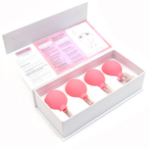 FULI Set Cup Bekam Wajah Silikon Karet, Set Cup Bekam Pengencang Kulit Pengangkat Wajah - Product Image 1