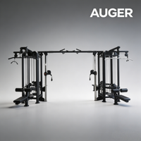 Équipement de musculation professionnel de type Heavy Duty avec système de câbles croisés