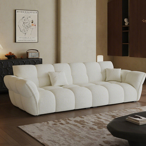 Ngả sofa vải gỗ với chân thép không gỉ trang trí cắt cho phòng ngủ khách sạn biệt thự trung tâm mua sắm OEM ứng dụng - Product Image 4