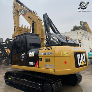 Excavatrice sur chenilles d'occasion CAT 320D, marque américaine d'origine, 20 tonnes, taille moyenne, excavatrice sur chenilles d'occasion - Product Image 6