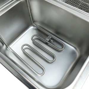 <span class=keywords><strong>Tarzan</strong></span> Restaurant Commercial Électrique Puces Machine À Frire Double Réservoir Chips De Pommes De Terre Friteuse De Poulet Friteuse - Product Image 4