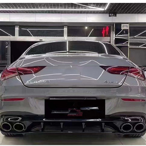 Kit de carrocería de faldón lateral difusor trasero de parachoques delantero de coche de calidad Original para <span class=keywords><strong>Mercedes</strong></span> Benz <span class=keywords><strong>CLA</strong></span> clase W118 C118 2020 + a AMG CLA45 - Product Image 3