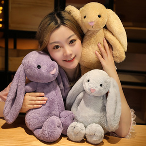 SongshanToys nouvelle Offres Spéciales personnalisé lapin Peluches mignon pâques grande taille poupées en peluche pondéré lapin Animal jouet enfants cadeaux - Product Image 3