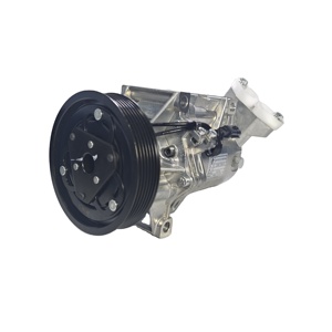 Compresor de Aire Acondicionado para Automóvil 8201025121 CR12SC para Renault, para <span class=keywords><strong>Dacia</strong></span> Premium, Repuestos para Automóvil, para Fluence, para <span class=keywords><strong>Duster</strong></span> - Product Image 1
