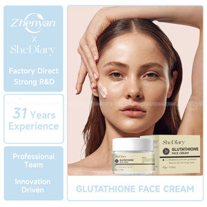 Crema Facial Blanqueadora y Aclarante Suave para el Cuidado Facial de Marca Privada SheDiary, Crema Facial Blanqueadora con Glutatión, 45 g - Product Image 3