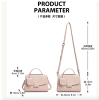 Sac à main AndoBag en cuir véritable, nouvelle mode, pour femmes et filles, sac bandoulière, idéal pour un usage quotidien.