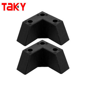 פלסטיק רגליים פלסטיק ריהוט רגליים עבור ריהוט pp ספה רגליים חד כיכר - Product Image 3