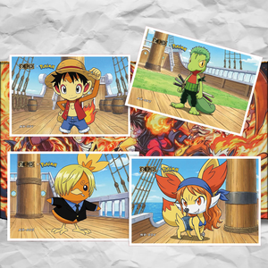 Boîte mystère <span class=keywords><strong>de</strong></span> cartes postales Polaroid Pokemoned Nontcg <span class=keywords><strong>de</strong></span> haute qualité, décoration d'anniversaire, Mega Dream A5 Art Board, boîte aveugle, coffret cadeau - Product Image 4