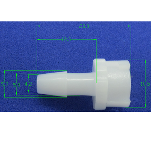 Peças de pressão arterial do conector do GÁS do material do LC-05 ABS para o ex-tubo BP, mangueira de ar, manguito NIBP, esfigmomanômetro eletrônico - Product Image 3