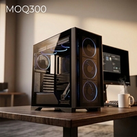 Gabinete de PC para Juegos ATX de Acero de Alta Calidad con Panel Lateral Transparente, en Oferta