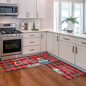 Alfombrillas impermeables para cocina, precio barato, novedad, 2023, para Navidad - Product Image 1