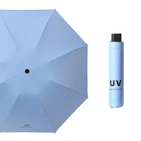 Parapluie pliant automatique 3 volets classique et tendance en pongee 190T avec impression personnalisée pour adultes, livraison immédiate
