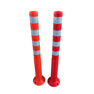 TPUフレキシブル警告ポスト1m反射スプリングポスト - Product Image 1