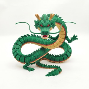 Vashine Dragon chinois imprimé en 3D de 88 cm, grand jouet flexible Shenron, créature mythique, jouet sensoriel anti-stress pour la maison - Product Image 2