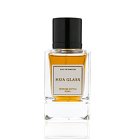 Flacons de parfum vides de luxe personnalisés, transparents, à sertir, 30 ml, 50 ml, 100 ml, flacon de parfum à double compartiment avec boîte cadeau