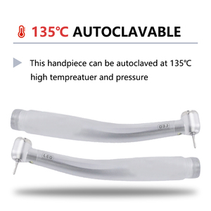 Dynaled tuabin nha khoa tốc độ cao handpieces tự Máy phát điện dẫn chiếu sáng với QD khớp nối 2 hoặc 4 lỗ nha khoa tốc độ cao - Product Image 4