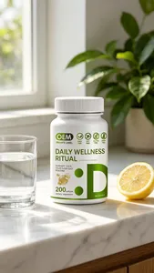 Cápsulas de Omega-3 DHA EPA de Primera Calidad OEM para la Salud Cerebral de Adultos - 60 Cápsulas de Aceite de Pescado y Aceite de Algas - Product Image 5