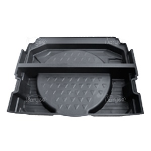 Nouvelle boîte de rangement avant pour <span class=keywords><strong>voiture</strong></span>, organisateur de coffre, accessoire de tuning intérieur pour <span class=keywords><strong>Peugeot</strong></span> 4008 2016-2021 2017 2018, pièce automobile - Product Image 1