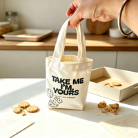 Groothandel Bulk Bakkerij Koekjes Recycleerbare Boodschappentas Biologische Canvas Katoenen Tote Bag Fabrikant Op Maat