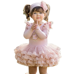 Newborn Baby Girl Romper With Headband - Sleeveless Cotton Tutu Bodysuit For Summer, Photo Shoots, Gift