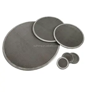 Individuelle Filterplatte aus Rohrkette 2-6 Schichten Edelstahl für Luft- und Flüssigkeitsfilter quadratische Lochform für den Haushalt im Restaurant
