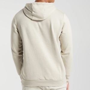 Sudaderas con capucha de gimnasio para hombre de gran ajuste, jersey de nuevo diseño, ropa de entrenamiento deportivo, ropa de Fitness bordada para verano, sudaderas con capucha teñidas lisas - Product Image 2