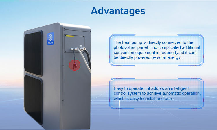 R290 Solar PV Heat Pump 10kw 13kw 21kw Air to Water Heat Pump