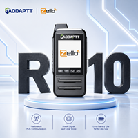 Radio bidirectionnelle 4G GaodaPTT R10 avec protection IP67, interphone flottant, GPS, carte SIM LTE, prise en charge OEM, sans limitation de distance