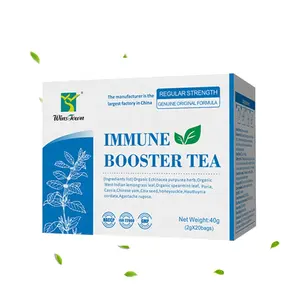 Thé stimulant immunitaire chinois meilleur nettoyage des poumons Detox Herbe biologique naturelle améliorer le thé du système de rappel immunitaire