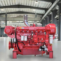 Moteur diesel marin Yundian Power P12 516HP à démarrage électrique, 4 temps, 6 cylindres, 11,596 L, refroidi par eau, pompe à eau, groupe motopropulseur