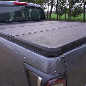 Meilleures couvertures de tonneau de lit de camionnette à toit rigide à trois volets pour <span class=keywords><strong>Hilux</strong></span> - Product Image 6
