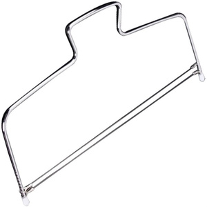 Séparateur de gâteau 304 à 2 fils, coupe-gâteau, diviseur et niveleur en acier inoxydable - Product Image 1