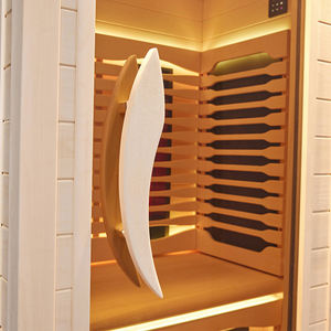 <span class=keywords><strong>Solarium</strong></span> électrique portable <span class=keywords><strong>infrarouge</strong></span> pour 1 personne Sauna en bois pour maison - Product Image 2