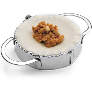 ชุดเครื่องทำเกี๊ยวสแตนเลสแบบกำหนดเองได้ พร้อมที่กดแป้งทำเอ็มปานาด้า แม่พิมพ์ห่อเกี๊ยว ที่กดเกี๊ยวสามขนาด - Product Image 3