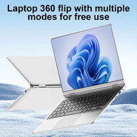 Nouvel ordinateur portable professionnel Yoga 11,6 pouces avec processeur Intel, SSD, écran rotatif à 360°, corps métallique, clavier anglais (disposition britannique) pour usage personnel ou étudiant