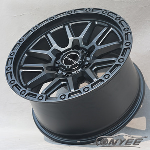 Fonyee Off Road 4x4 cóncavo 6 agujeros Huecos 17 pulgadas 17x9 6x139,7 Mag aleación Aluminio ancho ruedas de coche Auto Rines llantas Jantes - Product Image 3