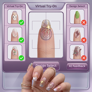 Imprimante numérique 3D pour nail art, grande capacité, en libre-service, professionnelle, pour salon de beauté / centre commercial - Product Image 5