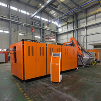 Machine de fabrication de bouteilles entièrement automatique à grande vitesse, 4 cavités, pas réglable